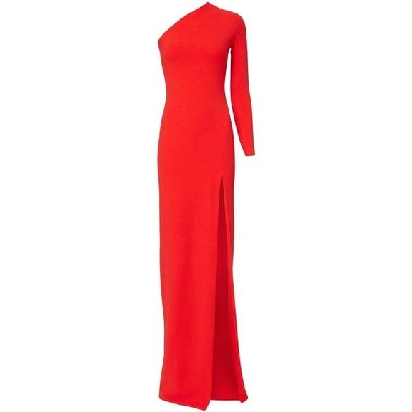Solace London Nadia Red One-Shoulder Maxi Dress. Made in UK, size 2. Worn once - Picture 5 of 16